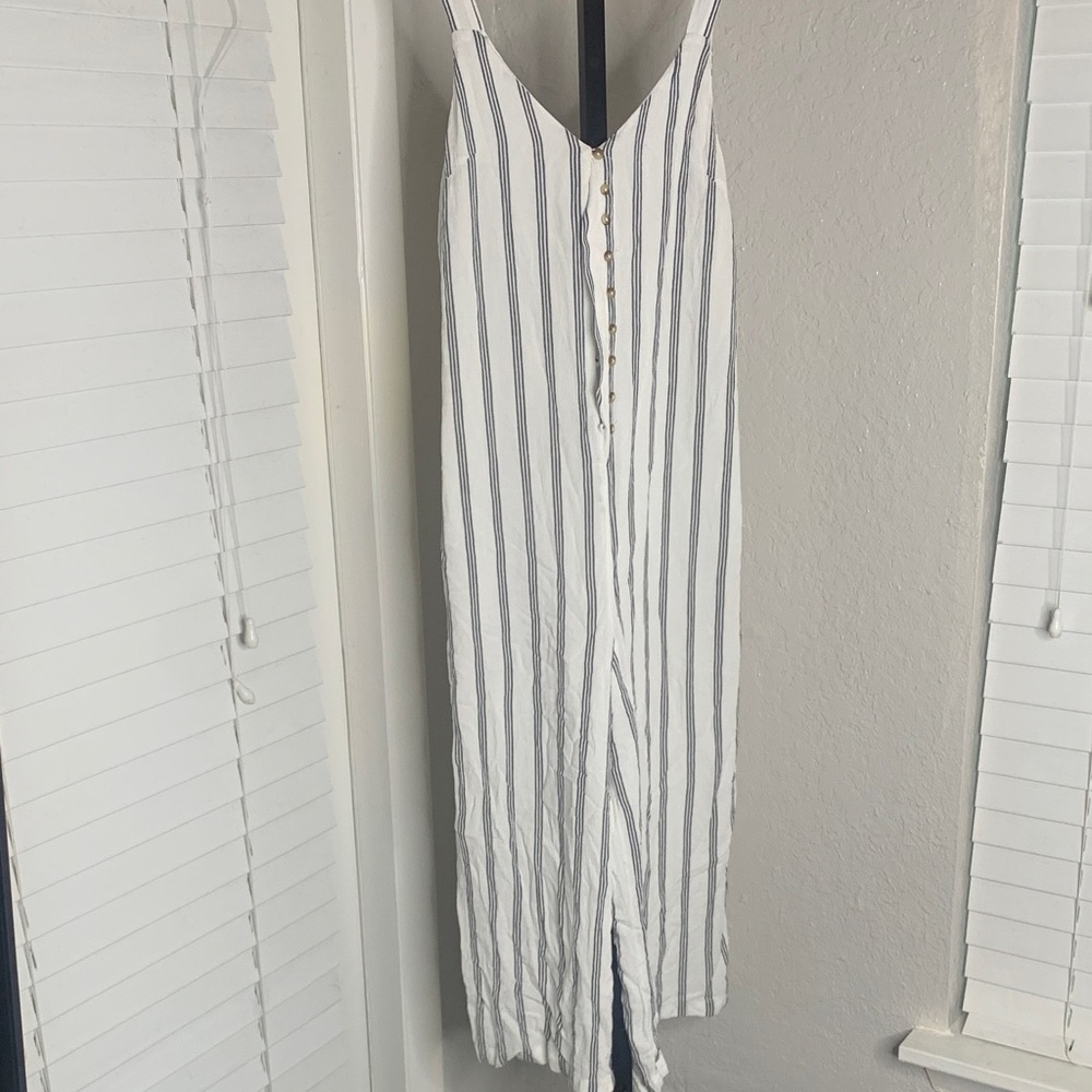 American eagle outfitters stripped jumpsuit xs - Picture 1 of 6
